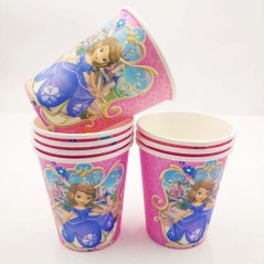 Purple Princess Sofia Cups...